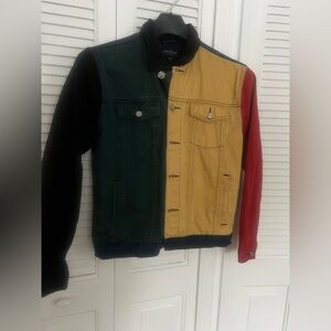 PacSun multi colored Jean jacket